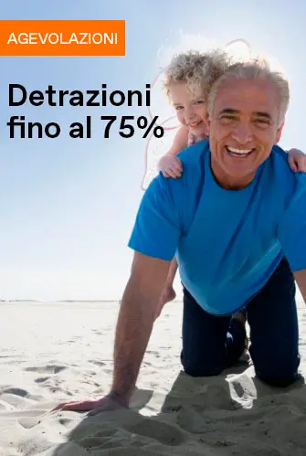 Detrazioni fino al 75%